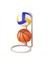 Iç Mekan Çocuk Basketbol Depolama Rafı Put Topu Futbol Depolama Sepeti Yerleştirme Raf Anaokulu Voleybol Stand Tutucu-A (Yurt Dışından) 1