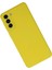 Ieg Samsung Galaxy S21 Plus Kılıf Nano Içi Kadife Silikon - Sarı 2