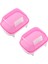 2x Pembe Beyaz Küçük Hamster Banyo Kum Kafesi Evcil Hayvan Banyo 10 x 7 x 7cm (Yurt Dışından) 1