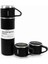 Bardaklı Termos 500ML 3 Bardaklı Set Premium A+ Kalite Çelik Termos Kahve Çay Termosu Çantalı 2