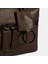 Kadın Koyu Kahve Omuz Askılı Mini Deri El Çantası 4