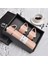 Hediyelik 3 Bardaklı Çelik Termos Seti 500 Ml. Vacuum Flask Set Karton Çantalı - Simli Içecek 500 ml 1