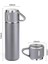 Kahve Termosu 500ML 3 Bardaklı A+ Kalite Çelik Termos Set Çay Termosu Kamp Termosu Çantalı 4