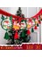 Yeni Noel Partisi Dekorasyon Kapı Asma Bunting Noel Askıları Atmosfer Dekorasyon Askıları (Yurt Dışından) 1