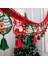Yeni Noel Partisi Dekorasyon Kapı Asma Bunting Noel Askıları Atmosfer Dekorasyon Askıları (Yurt Dışından) 2