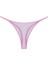Kadın Pembe Transparan 2'li Tanga Slip 2