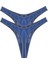 Kadın Lacivert Payet Detaylı 2'li Tanga Slip 1