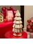 Karaca New Year Yılbaşı Christmas Tree Dekoratif Obje Gold 7,8 x 7,8 x 16,5 cm 1