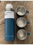 Çantalı 500ML 3 Parça Bardaklı Çelik Termos Seti (4767) - MWS4536-9749 0,89 L Çelik Çok Renkli 2