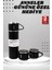 Çelik Termos Çay Termosu 500ML 3 Bardaklı Set Premium A+ Kalite Kahve Termosu Çanta Hediye 2