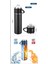 Paslanmaz Çelik 3 Bardaklı Vakumlu Termos Set 500 Ml, 12 Saate Kadar Isı Koruma Termos Metalik Çelik 5