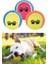 Buffer® 3lü Renkli Desenli Tenis Topu Kedi Köpek Oyuncağı 8