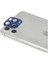 iPhone 11 Pro Max Pers Alüminyum Kamera Lens - Lacivert 2