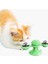 Buffer® Pet Malzemeleri Vantuzlu Fırıldak Toplu Dönen Şeffaf Depo Tasarım Interaktif Kedi Oyuncağı 8