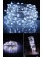 Buffer® Pilli 5 Metre Dekoratif Peri LED Beyaz Aydınlatma Süsleme Lambası 8