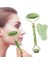 Buffer® Çift Taraflı 2li Cilt Yüz Masaj Aleti Jade Roller Yeşim Taşı Seti 6