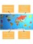 Buffer® Renkli atlas Dünya haritası Manyetik Yapıştırıcı Gerektirmeyen Duvar Stickerı 118 cm * 56 cm 6