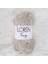 Loren Furry Açık Bej El Örgü Ipi - RF050 1