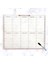 Buffer® Şeffaf Kendiliğinden Yapışkanlı Kalemli Haftalık Planlayıcı 40CM-50CM 1