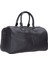 Bloomvoyager Luxe Osidian Black Hakiki Deri Duffle Unisex Seyahat & Hafta Sonu Çantası 1