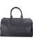 Bloomvoyager Luxe Osidian Black Hakiki Deri Duffle Unisex Seyahat & Hafta Sonu Çantası 4