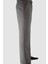Erkek Klasik Kesim Gri Kumaş Pantolon 2