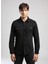 Slim Fit Siyah Erkek Denim Gömlek 261 Lcm 141001 Worner 2 Denım 2