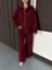 Trenç Takım Alt Üst Bordo Ons 4