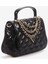 Kadın Kapitoneli Kadın Siyah Omuz Çantası HWTG9673190 2