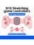 D10 Delta Ps4 Için Streç Gamepad Android Ios Tablet Switchxbox 400MAH Çok Fonksiyonlu Akış Joystick Pink (Yurt Dışından) 5