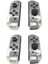 Nintend Switch Ns Kontrolör Joy-Con Için 2x Konut Kabuğu Şeffaf Kasa Kapağı (Yurt Dışından) 1