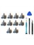Ps4 Oyun Konsolu Joysticks Salonu Için 10 Pcs Salon Joystick Elektromanyetik Ayarlanabilir Joysticks Tornavida Onarım Seti (Yurt Dışından) 1