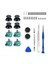 4pcs Analog Joystick Ps5 Denetleyicisi Için Joystick Kapakları 3D Analog Joystick Potansiyometre Tornavida Onarım Kiti (Yurt Dışından) 1