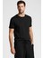Erkek Kısa Kollu Basic Esnek Likralı Viskoz T-Shirt MAN01 2