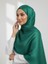 Tesettür Kadın Janjanlı Abiye Şal-Yeşil - 70X190CM 1