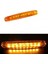 10 Adet 9 Ledli Parmak LED Lamba Sarı 12V-24V Kamyon Kasa ve Tır Dorse Lambası 3