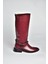 V312361060 Bordo Rustik Klasik Kadın Çizme 6