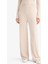 Beli Lastikli Wide Leg Geniş Paça Eşofman Altı F0981AX25WN 2