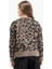 Kız Çocuk Leopar Desenli Düğmeli Hırka G3065A825AU 4