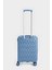 Unisex Sert Kapaklı Çekçekli Küçük Boy Valiz E7081AXNS 7