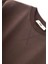Basic Karyoka Detaylı Sweatshirt Takım 3-8 Yaş Kahverengi 3