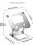 Gümüş Laptop Standı 640 6