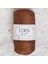 Loren Polyester Soft Macrame Kahverengi El Örgü Ipi - LM033 - 34439 1