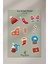 Kış Temalı Sticker Seti - 6 Adet / Ajanda, Defter,bullet Journal,scrapbook 3