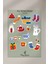 Kış Temalı Sticker Seti - 6 Adet / Ajanda, Defter,bullet Journal,scrapbook 5