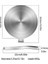 240X3.4MM Paslanmaz Çelik Isı Iletim Plakası Gazlı Ocak Isı Difüzörü Paslanmaz Çelik Indüksiyon Plaka Adaptörü Mutfak Soba Tencere (Yurt Dışından) 1