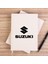 Suzuki Logo Text Black Çizgisiz Kanvas Defter Çizgisiz 1