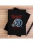 Slipknot Ram Head Siyah Çizgisiz Kanvas Defter Çizgisiz 1