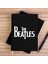 The Beatles Logo Siyah Kanvas Defter Çizgisiz 1