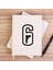 Rainbow Six Amblem Krem Çizgisiz Kanvas Defter Çizgisiz 1